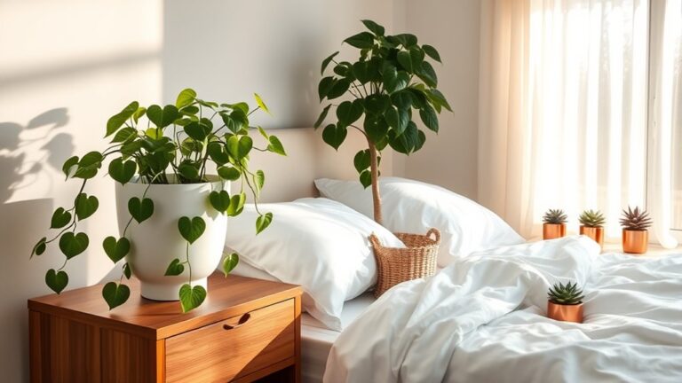 bedroom plant decor ideas