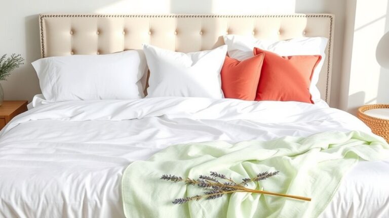 summer bed decor ideas
