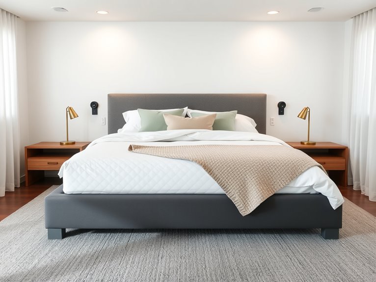 accessible modern bed design