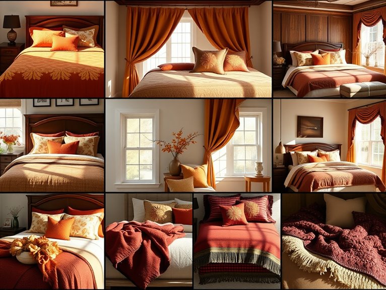 cozy autumn bedding ideas