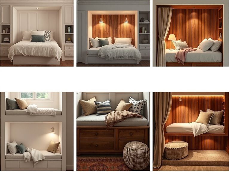 cozy nook bed inspirations