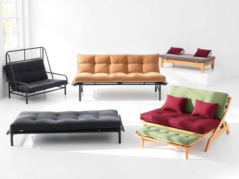 futon bed design ideas