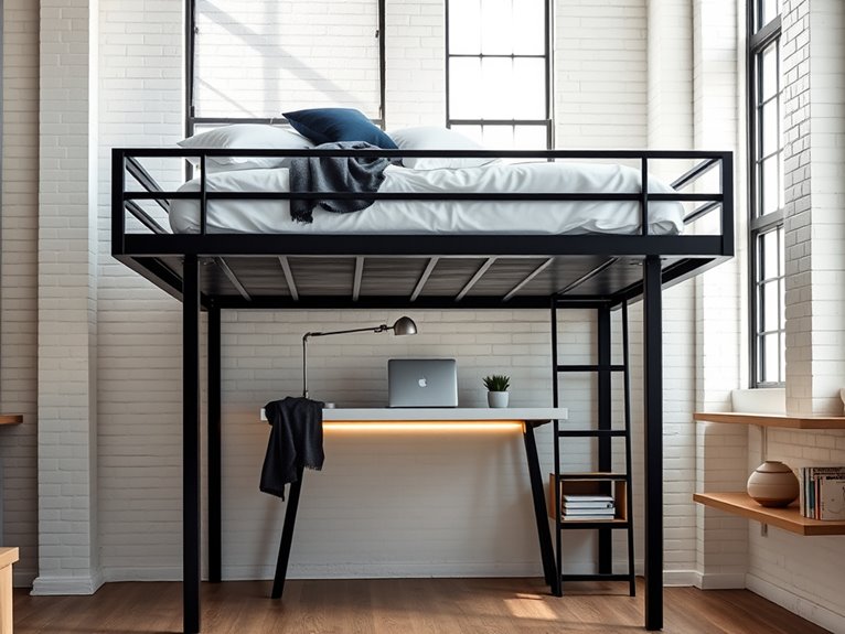 loft beds maximize urban space
