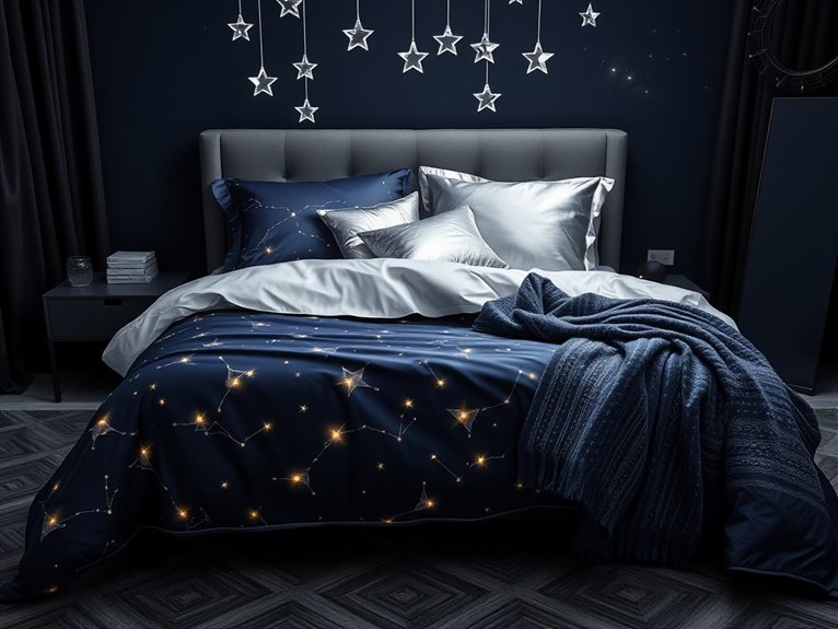 magical nighttime wonderland display