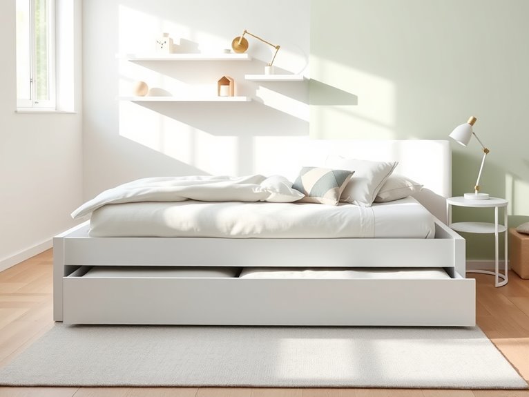 modern functional trundle beds