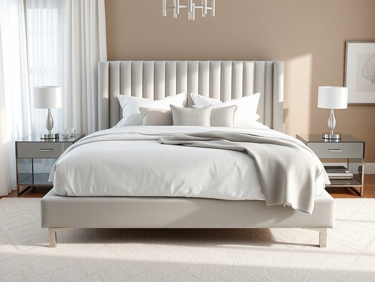 modern sophistication in bedding