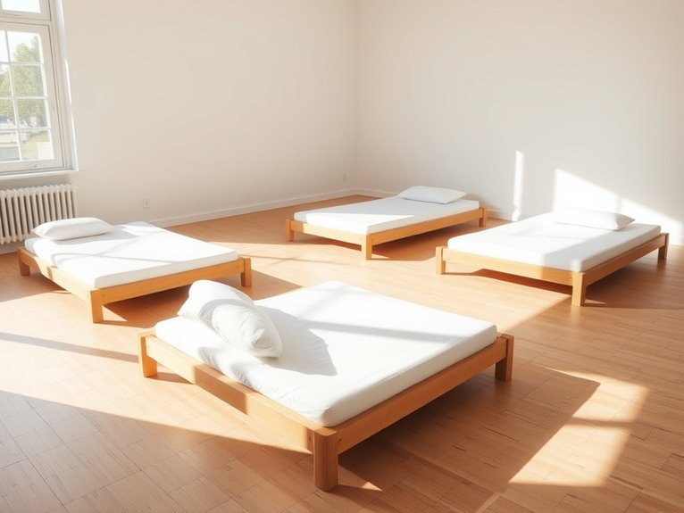 montessori style floor beds