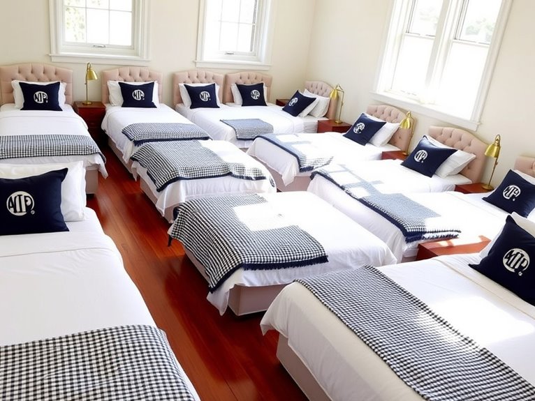 preppy bedroom bed styles