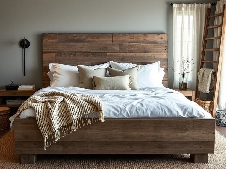 rustic reclaimed wood elegance