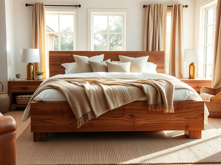 rustic wooden frame elegance