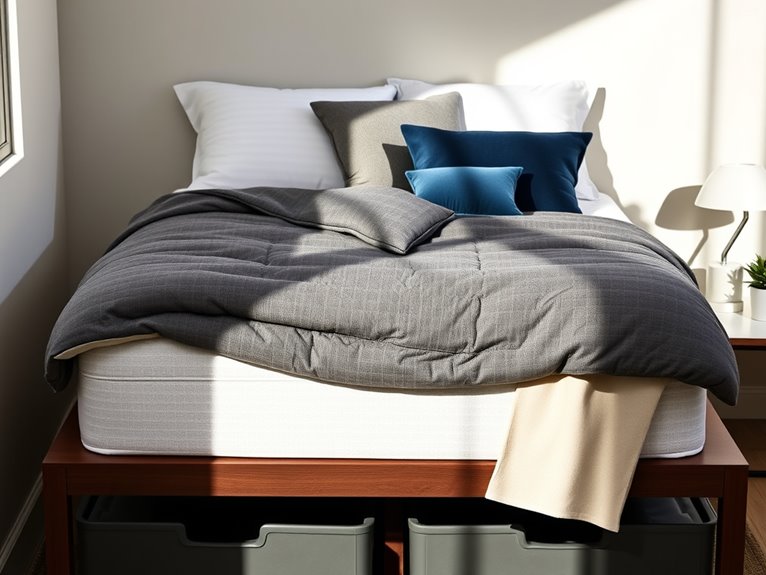 stylish functional dorm bedding