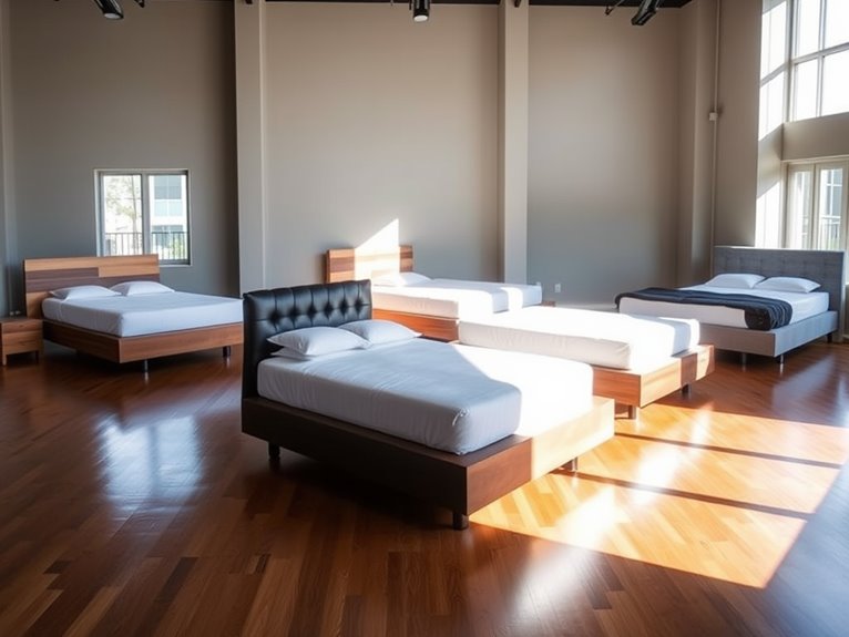 stylish king platform beds