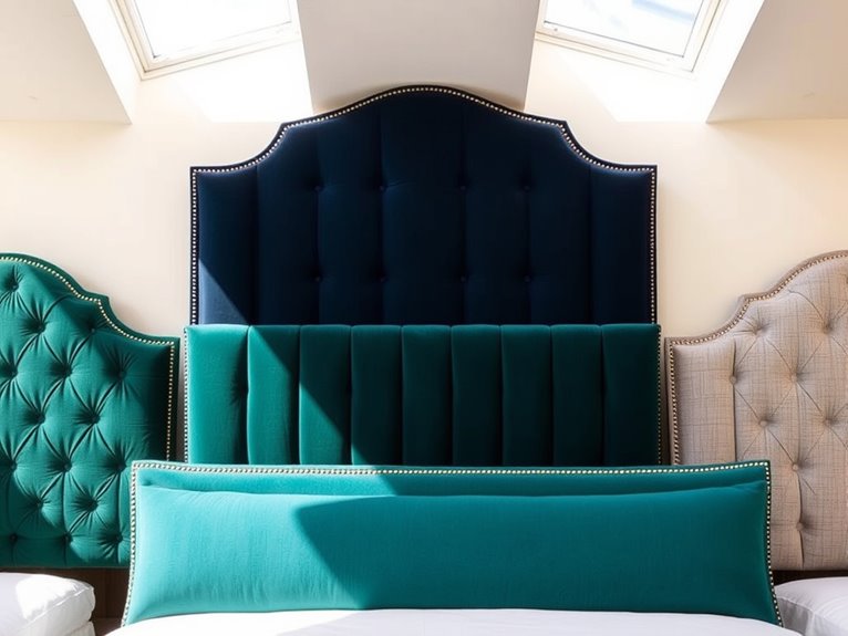 stylish padded headboard options