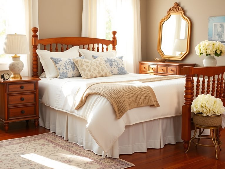 traditional wooden spindle elegance