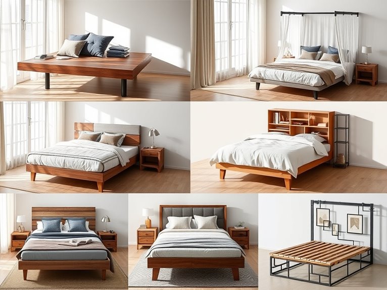 unique bed design variations