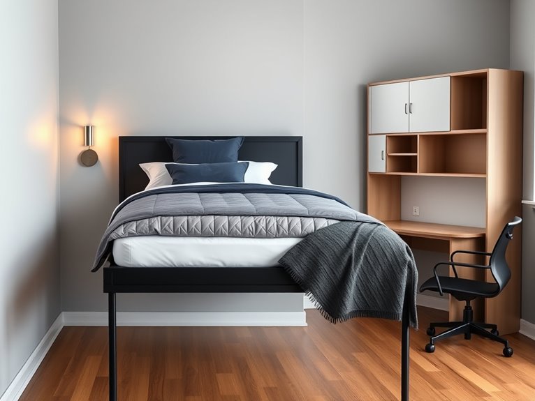 versatile space saving dorm bed
