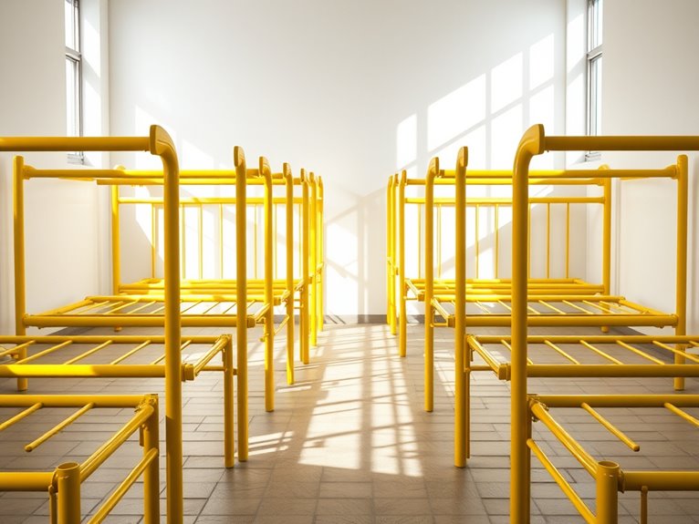 yellow bed frame options